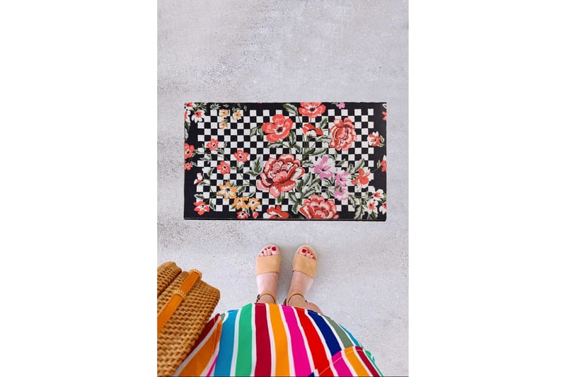 Almiera Dørmåtte 45x70 cm - Flerfarvet - Tekstiler - Tæpper - Hall måtte