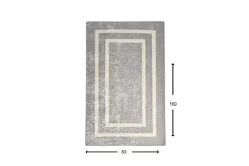 Argentu Tæppe 80x150 cm - Flerfarvet/Velour - Tekstiler - Tæpper - Små tæpper