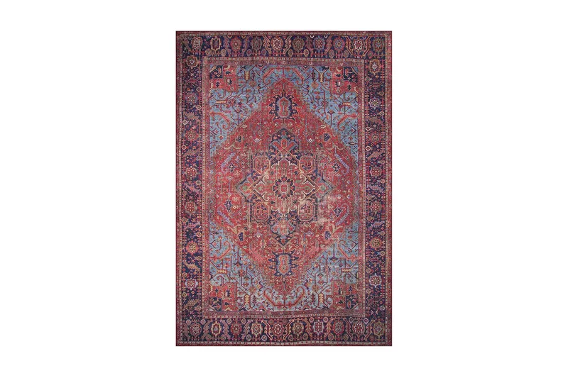 Artloop Tæppe 75x150 cm, Multifarvet