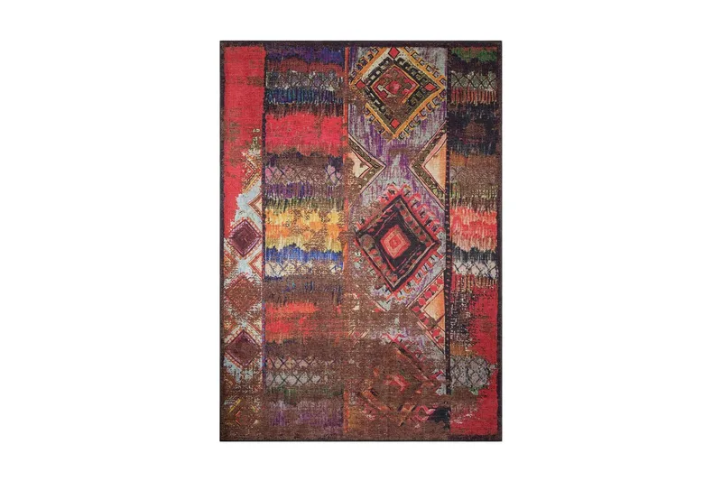 Artloop Tæppe 75x150 cm, Multifarvet