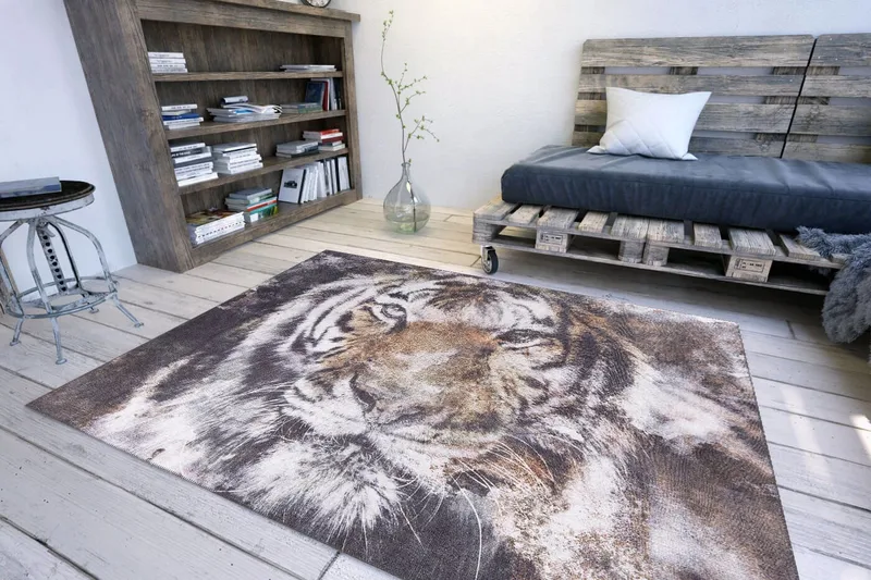 Artloop Tæppe 75x230 cm - Multifarvet - Tekstiler - Tæpper - Moderne tæppe - Wiltontæpper