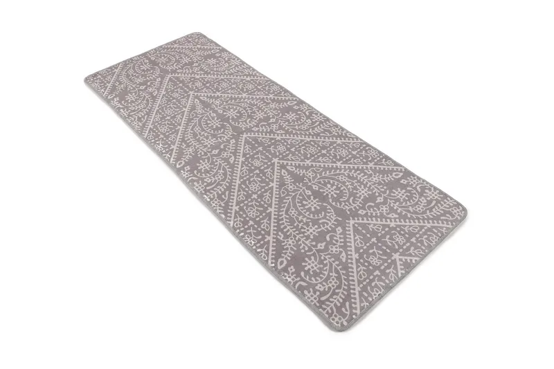 Assaggie Entrémåtte 60x140 cm, Grå/Velour
