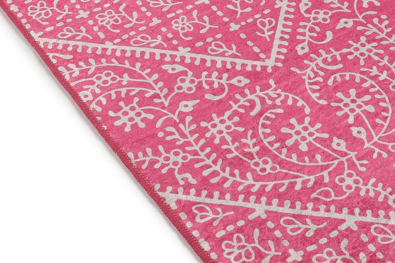 Assaggie Entrémåtte 60x140 cm - Lyserød/Velour - Tekstiler - Tæpper - Hall måtte