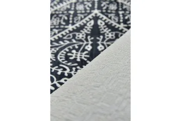 Assaggie Entrémåtte 60x140 cm - Sort/Velour - Tekstiler - Tæpper - Små tæpper