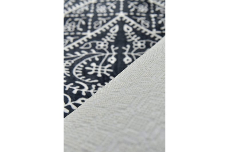 Assaggie Entrémåtte 60x140 cm - Sort/Velour - Tekstiler - Tæpper - Små tæpper