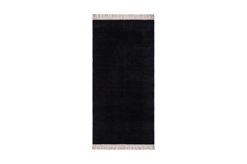 Aycliffe Viskosetæppe 75x150 cm - Sort - Små tæpper - Viskosetæpper & kunstsilketæpper - Hall måtte
