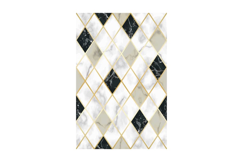 Bedriye Entrémåtte 80x200 cm, Flerfarvet