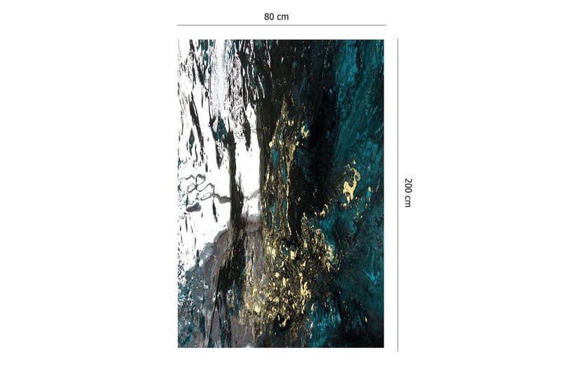 Bedriye Entrémåtte 80x200 cm - Flerfarvet - Tekstiler - Tæpper - Hall måtte