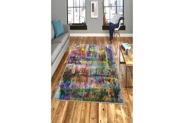 Bedriye Tæppe 80x120 cm - Flerfarvet - Tekstiler - Tæpper - Små tæpper