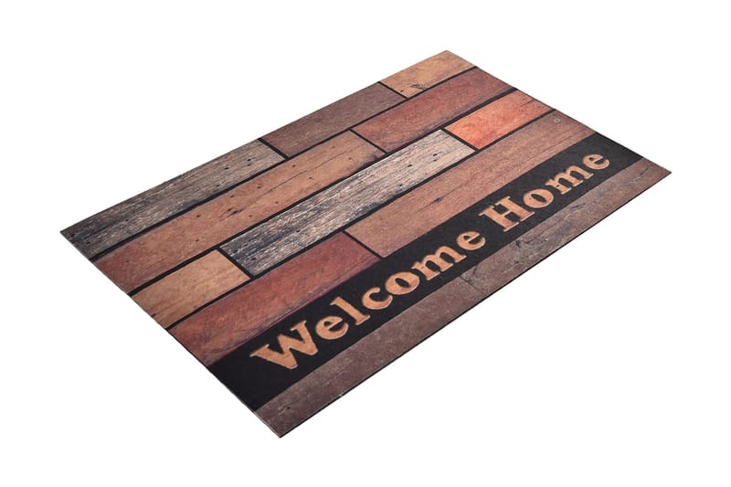 Benvinguda Dørmåtte 45x70 cm - Flerfarvet - Tekstiler - Tæpper - Hall måtte