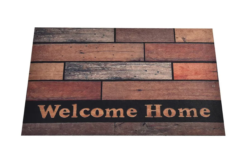 Benvinguda Dørmåtte 45x70 cm, Flerfarvet