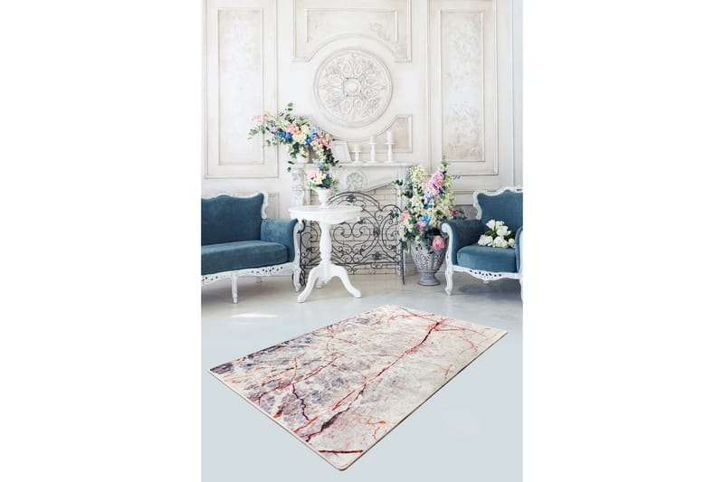 Berriaren Entrémåtte 80x200 cm - Flerfarvet/Velour - Tekstiler - Tæpper - Hall måtte