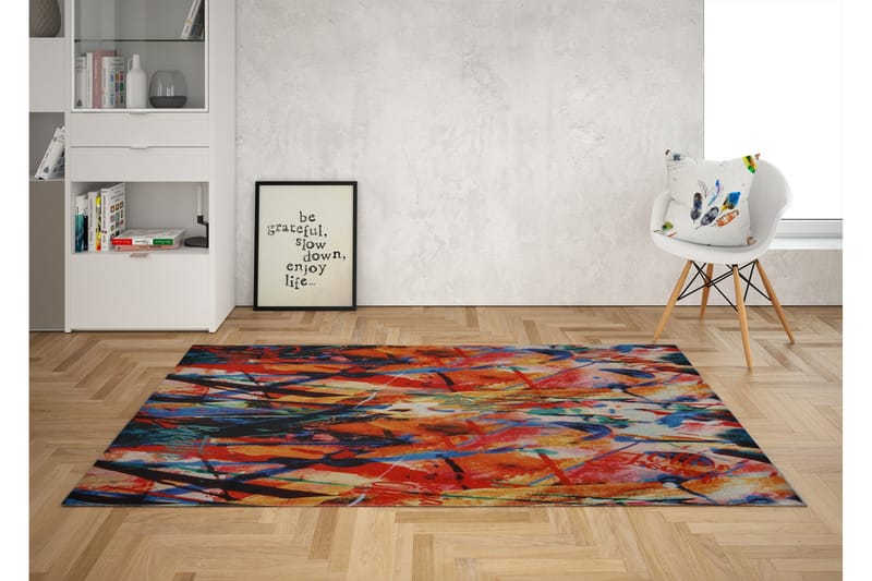 Bijhan Tæppe 80x150 cm - Flerfarvet - Tæpper - Små tæpper