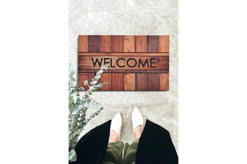 Borchard Dørmåtte 45x70 cm - Flerfarvet - Tekstiler - Tæpper - Hall måtte