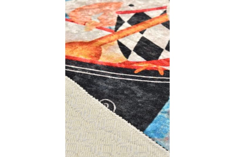 Cakusola Tæppe 40x60 cm - Flerfarvet/Velour - Tæpper - Små tæpper