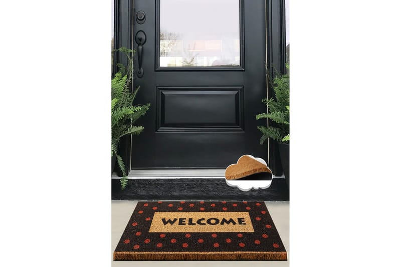 Chilai Dørmåtte 40x60 cm - PVC/Multifarvet - Tekstiler - Tæpper - Hall måtte