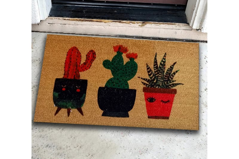 Chilai Dørmåtte 40x60 cm - PVC/Multifarvet - Tekstiler - Tæpper - Små tæpper