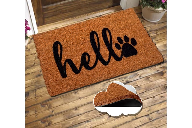 Chilai Dørmåtte 40x60 cm - PVC/Multifarvet - Tekstiler - Tæpper - Små tæpper