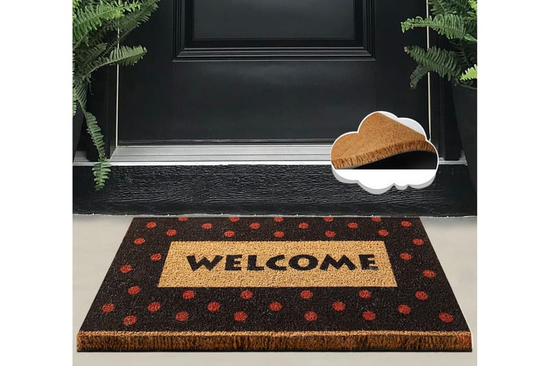 Chilai Dørmåtte 40x60 cm - PVC/Multifarvet - Tekstiler - Tæpper - Små tæpper