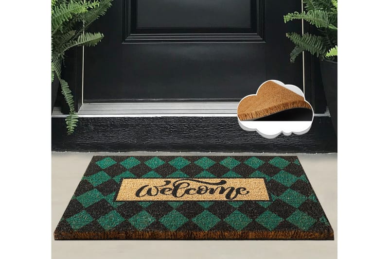 Chilai Dørmåtte 40x60 cm - PVC/Multifarvet - Tekstiler - Tæpper - Små tæpper