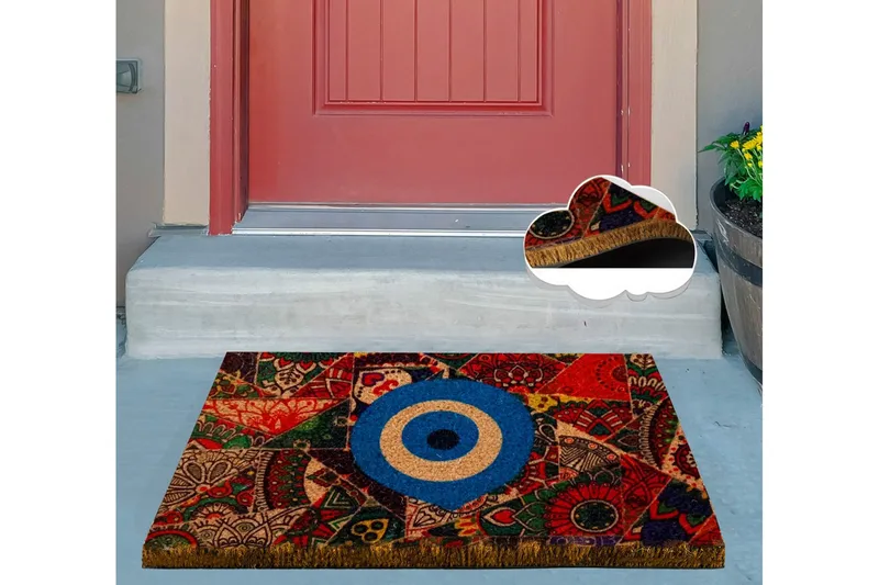 Chilai Dørmåtte 40x60 cm, PVC/Multifarvet