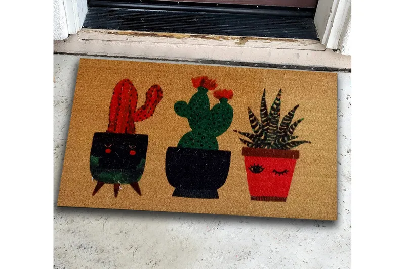 Chilai Dørmåtte 40x60 cm, PVC/Multifarvet