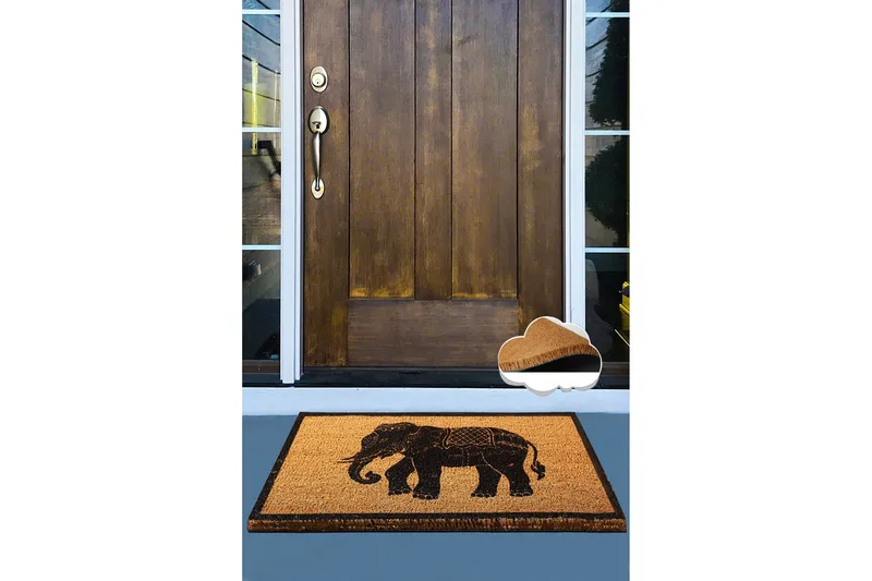 Chilai Dørmåtte 40x60 cm - PVC/Multifarvet - Tekstiler - Tæpper - Hall måtte