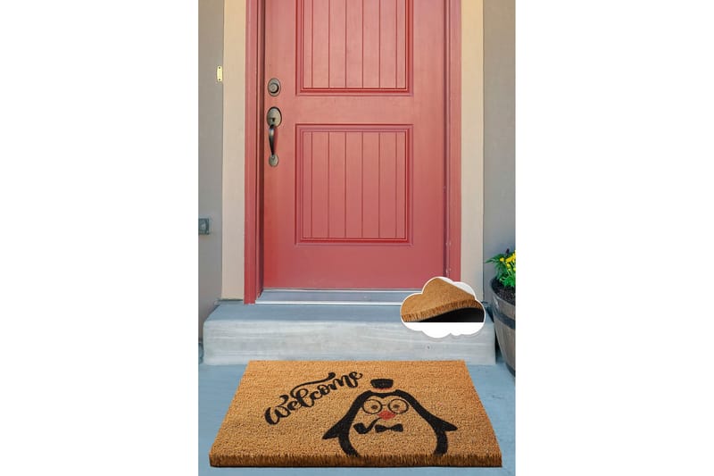 Chilai Dørmåtte 40x60 cm - PVC/Multifarvet - Tekstiler - Tæpper - Hall måtte