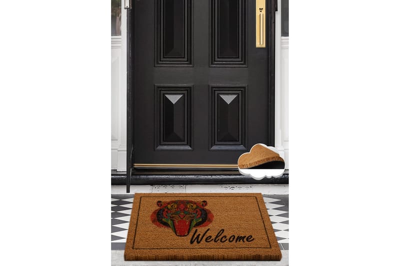 Chilai Dørmåtte 40x60 cm - PVC/Multifarvet - Tekstiler - Tæpper - Hall måtte