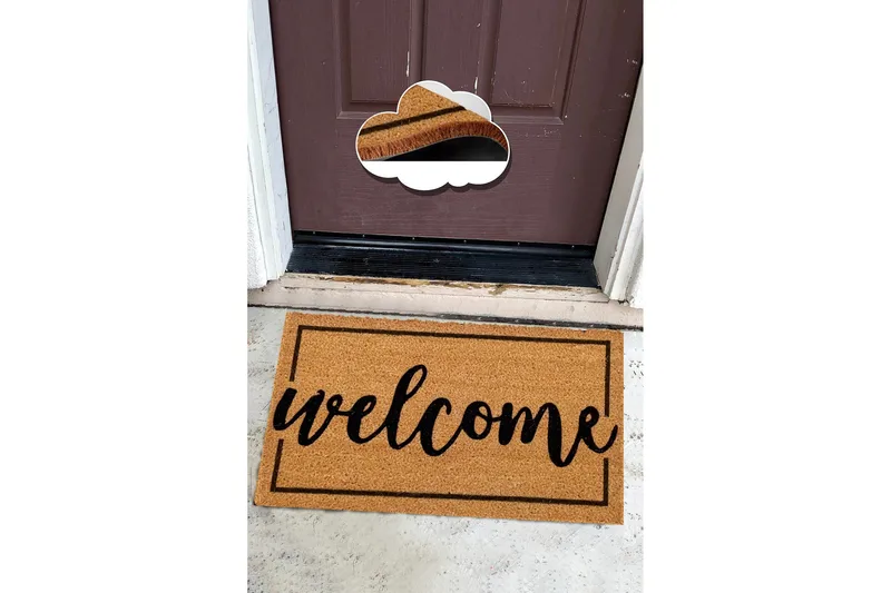 Chilai Dørmåtte 40x60 cm - PVC/Multifarvet - Tekstiler - Tæpper - Små tæpper