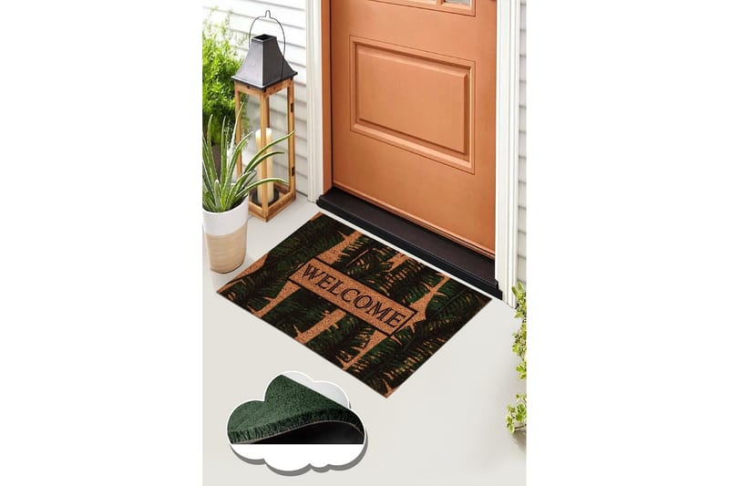 Chilai Dørmåtte 40x60 cm - PVC/Multifarvet - Tekstiler - Tæpper - Hall måtte