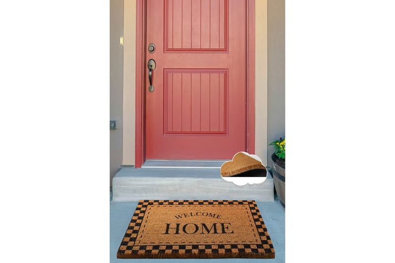 Chilai Dørmåtte 40x60 cm - PVC/Multifarvet - Tekstiler - Tæpper - Hall måtte