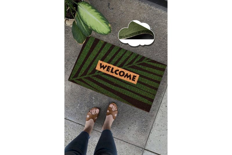 Chilai Dørmåtte 40x60 cm - PVC/Multifarvet - Tekstiler - Tæpper - Hall måtte