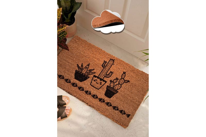 Chilai Dørmåtte 40x60 cm - PVC/Multifarvet - Tekstiler - Tæpper - Hall måtte