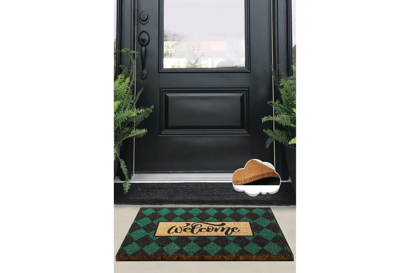 Chilai Dørmåtte 40x60 cm - PVC/Multifarvet - Tekstiler - Tæpper - Hall måtte