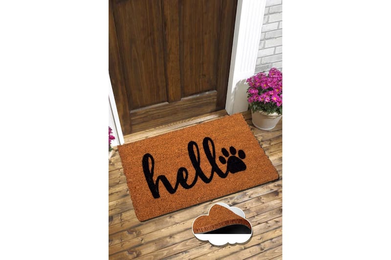 Chilai Dørmåtte 40x60 cm - PVC/Multifarvet - Tekstiler - Tæpper - Hall måtte