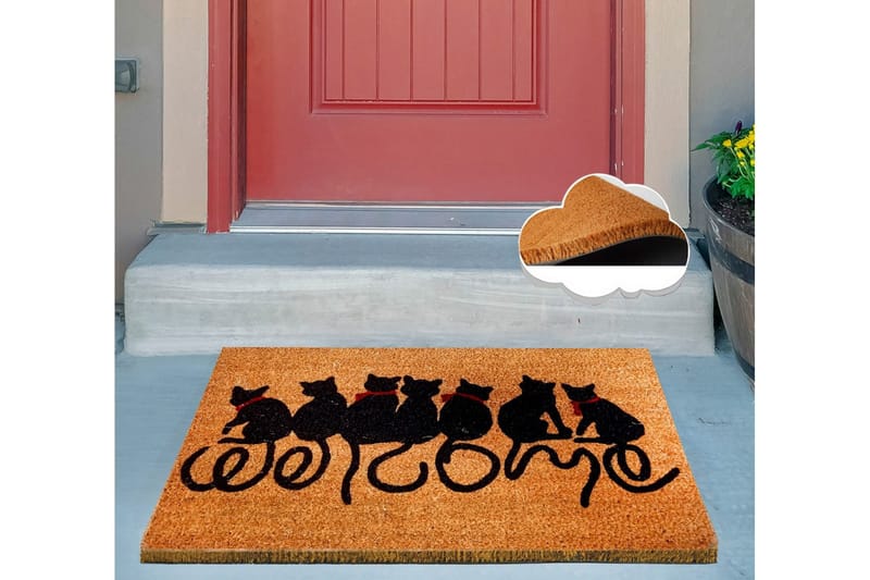 Chilai Dørmåtte 40x60 cm, PVC/Multifarvet