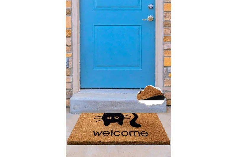 Chilai Dørmåtte 40x60 cm - PVC/Multifarvet - Tekstiler - Tæpper - Hall måtte