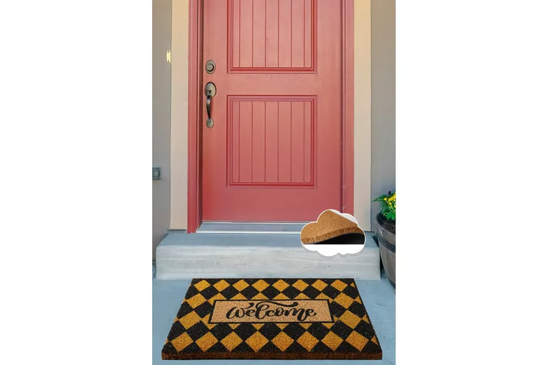 Chilai Dørmåtte 40x60 cm - PVC/Multifarvet - Tekstiler - Tæpper - Hall måtte