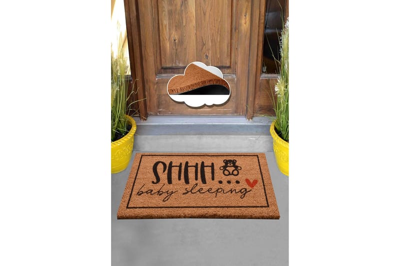 Chilai Dørmåtte 40x60 cm - PVC/Multifarvet - Tekstiler - Tæpper - Hall måtte