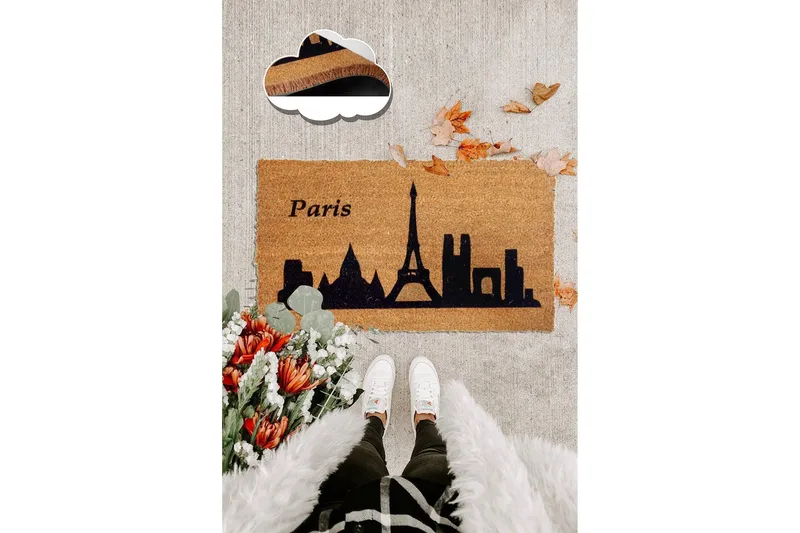 Chilai Dørmåtte 40x60 cm - PVC/Multifarvet - Tekstiler - Tæpper - Hall måtte