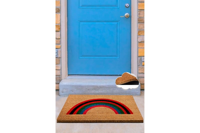 Chilai Dørmåtte 40x60 cm - PVC/Multifarvet - Tekstiler - Tæpper - Hall måtte