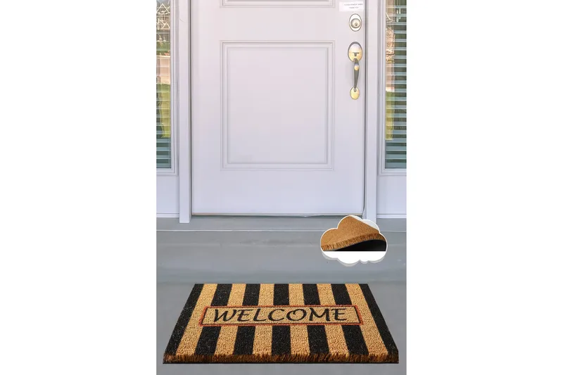 Chilai Dørmåtte 40x60 cm - PVC/Multifarvet - Tekstiler - Tæpper - Hall måtte