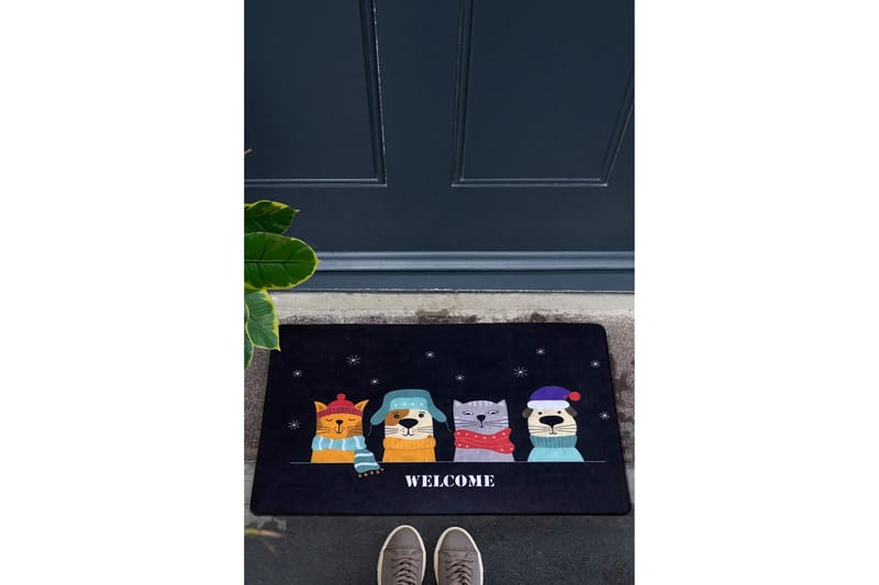 Chilai Dørmåtte 45x70 cm - PVC/Multifarvet - Tekstiler - Tæpper - Små tæpper