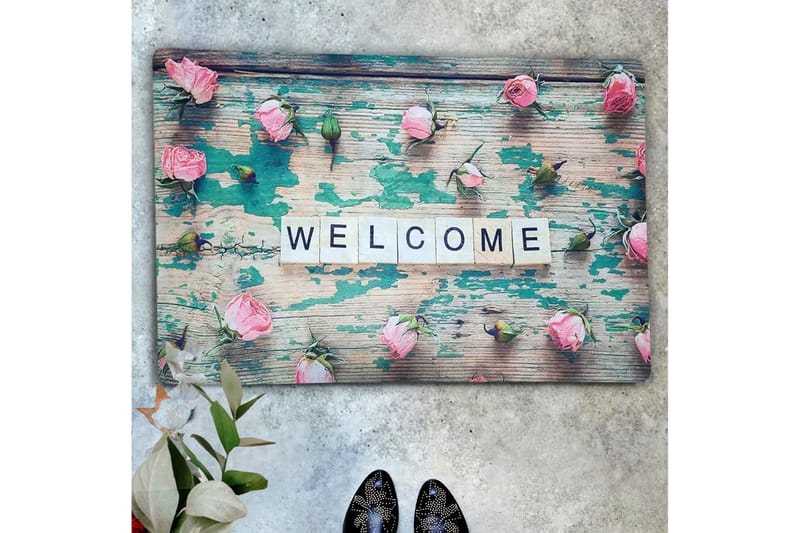 Chilai Dørmåtte 45x70 cm - PVC/Multifarvet - Tekstiler - Tæpper - Små tæpper