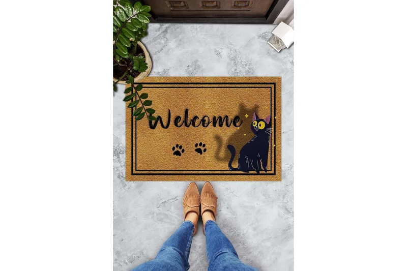 Chilai Dørmåtte 45x70 cm - PVC/Multifarvet - Tekstiler - Tæpper - Små tæpper