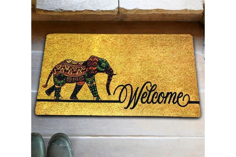 Chilai Dørmåtte 45x70 cm, PVC/Multifarvet