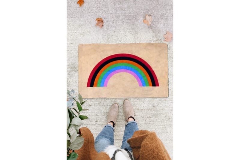 Chilai Dørmåtte 45x70 cm - PVC/Multifarvet - Tekstiler - Tæpper - Hall måtte