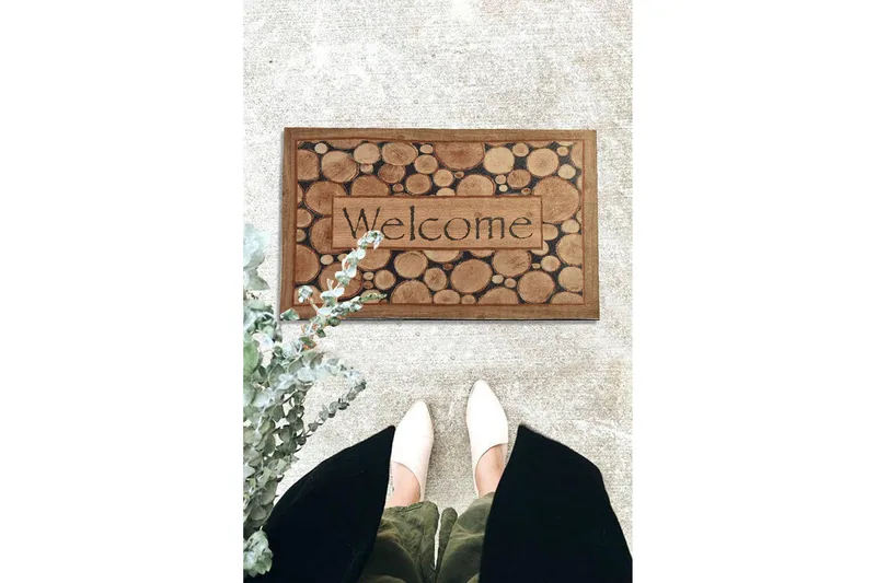 Chilai Dørmåtte 45x70 cm - PVC/Multifarvet - Tekstiler - Tæpper - Hall måtte