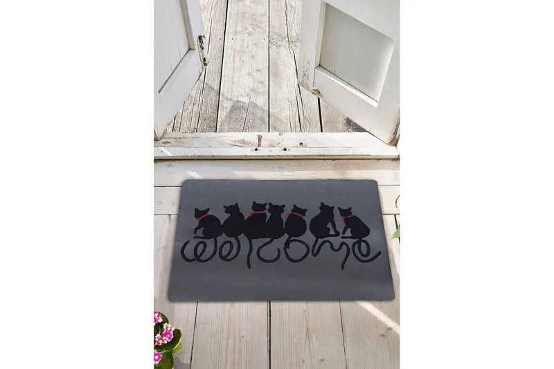 Chilai Dørmåtte 45x70 cm - PVC/Multifarvet - Tekstiler - Tæpper - Hall måtte